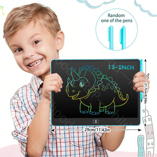 11/13/16 Inch LCD Drawing tablet Writing Board Kids Doodle Painting