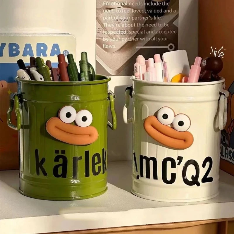 1 Pc cartoon pen holder, simple storage holder, for office storage,