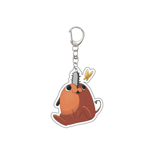 55MM Anime Chainsaw Man Keychain  Denji/Pochita/Makima/Power  Key