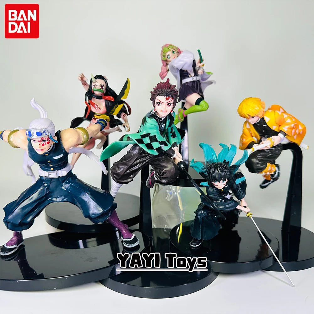 Hot Anime Demon Slayer Figure Tanjirou Agatsuma Zenitsu Kyoujurou
