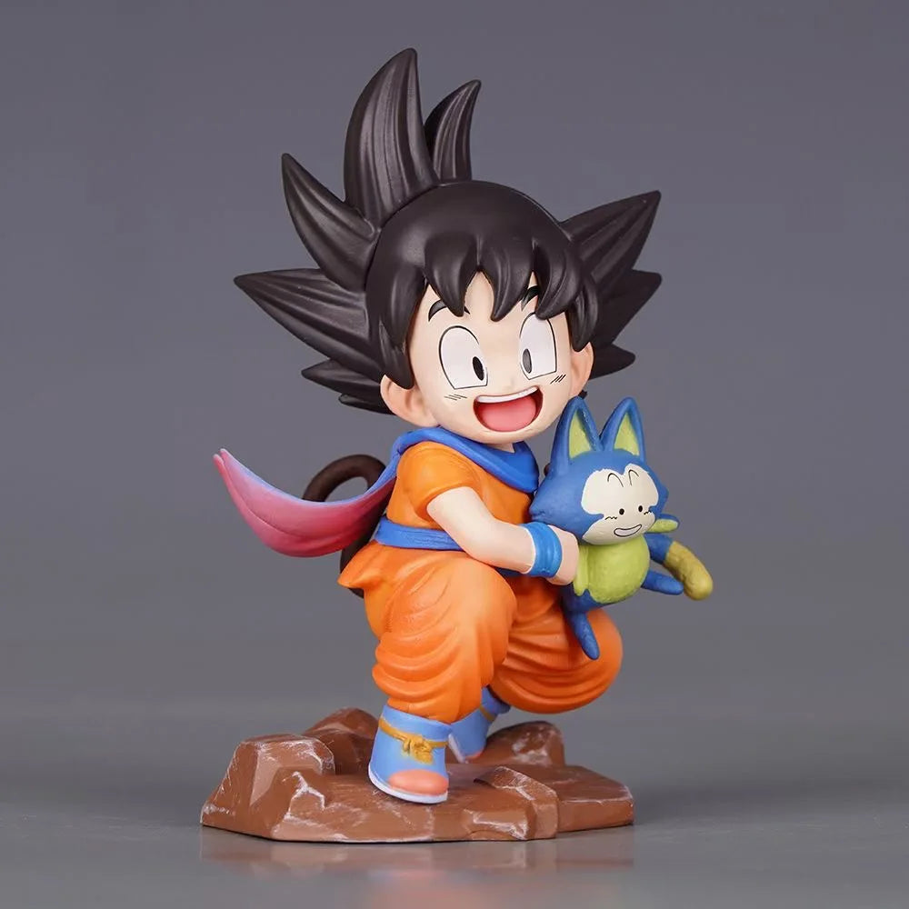 10cm Anime Dragon Ball Z Figure Goku Figure Goku Embrace Pura PVC GK