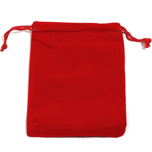 5-10pcs/lot Color Velvet Drawstring Bag Multi-size Packing Sachet for