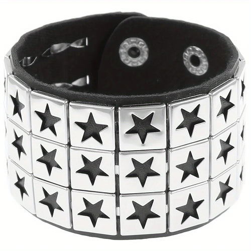 Fashion Gothic Punk Retro Multi Chain Street Dance Bracelet For