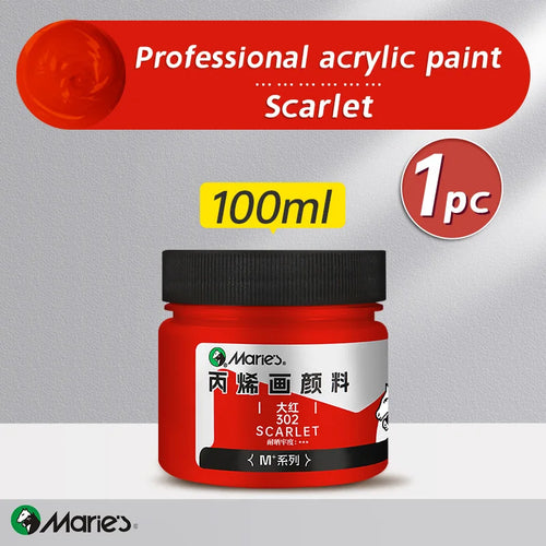 Marie's Art Acrylic Paint,3.38oz/100ml,Rich Pigmented,Painting for