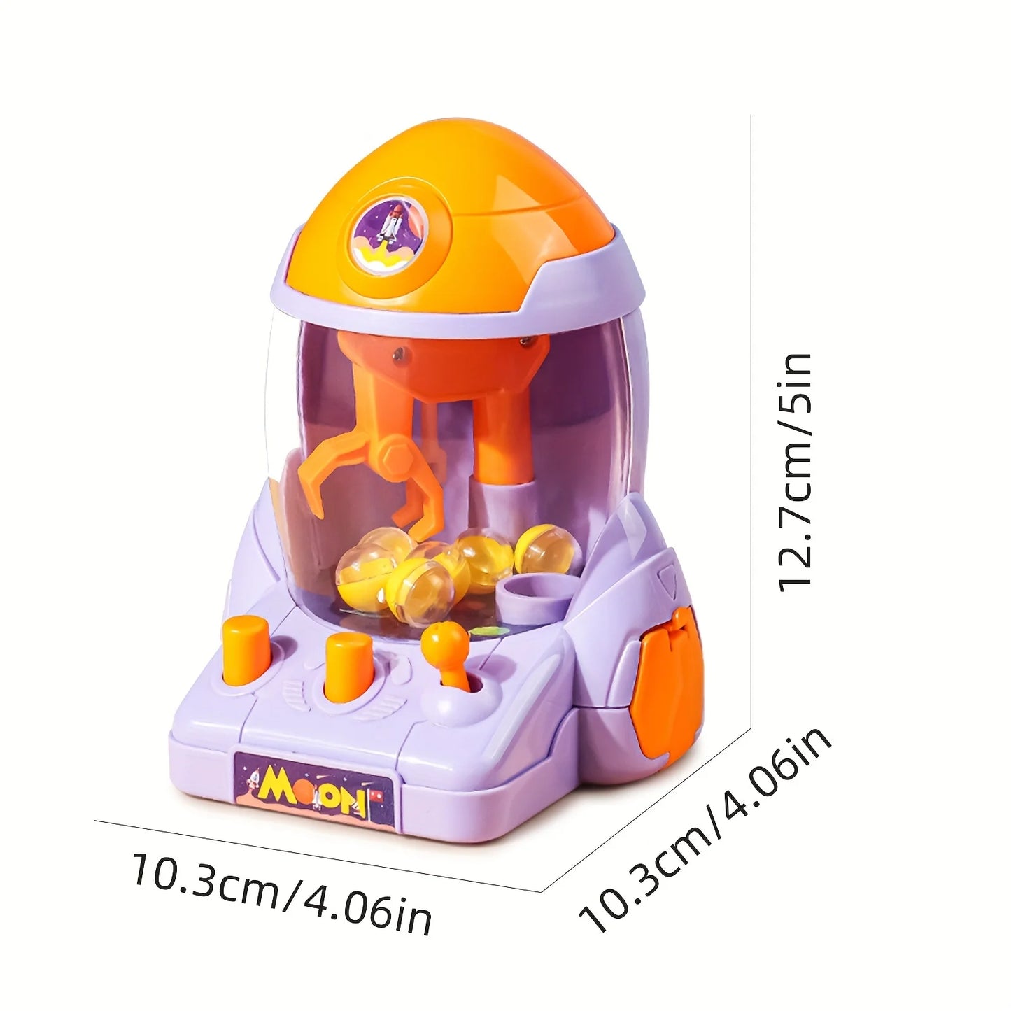 Space Rocket Crawler, Ball Pincer, Egg Twister - Use this toy as a
