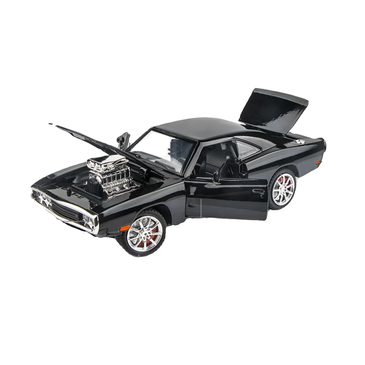 1:32 Simulation Dodge Challenger Fast & Furious 7 Alloy Car Model