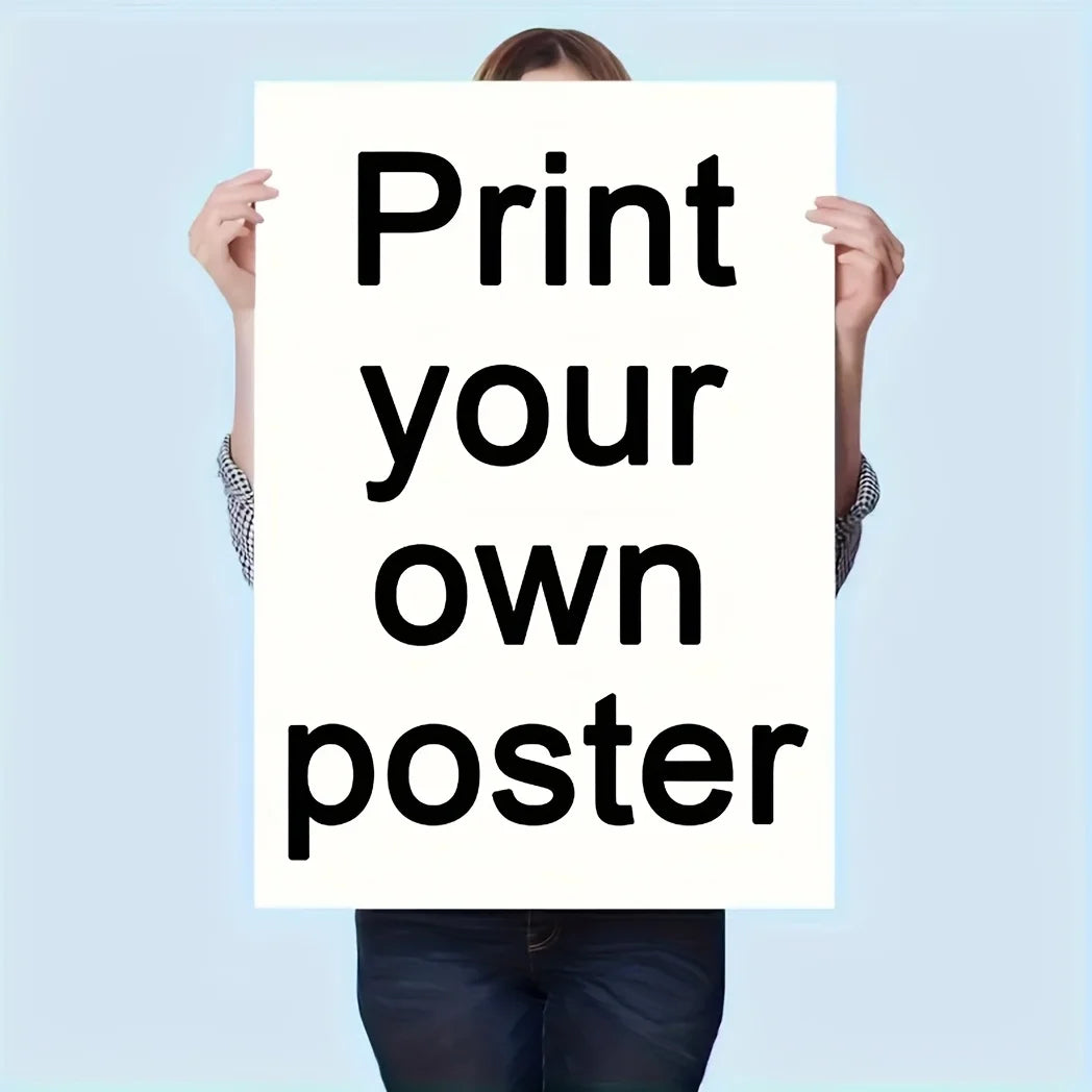 Personalized Custom Canvas Prints Photo Custom Poster for Family Life