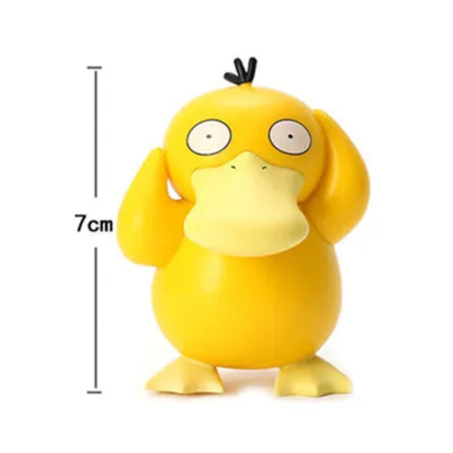 Pokemon Anime Action Figures Pikachu Toys Model Charmander Psyduck