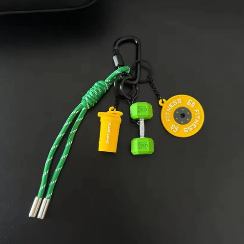 Fitness Keychain for Gym Lovers Premium Gift Sports Enthusiasts