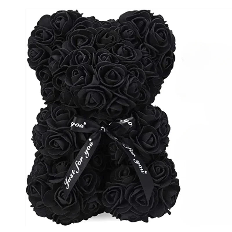 2025 New Artificial Flower Eternal Rose Teddy Bear for Mom Mother's