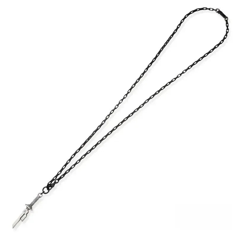 Anime Jujutsu Kaisen Fushiguro Toji Cosplay Necklace Unisex Sword