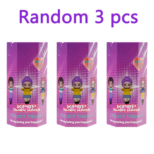 2025 Hot selling K pop Demon Hunters Blind Box Series Anime Figures