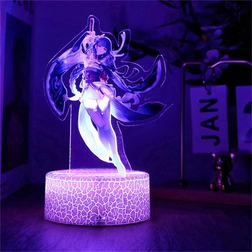 USB Unique 3D Crystal Ball Night Light Led Lamp Bedside Table Glowing