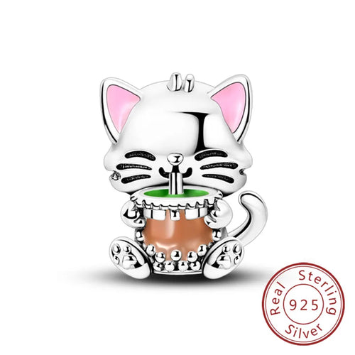 Hot Sale Charm Bead Pendant 925 Sterling Silver Firefly Love Heart
