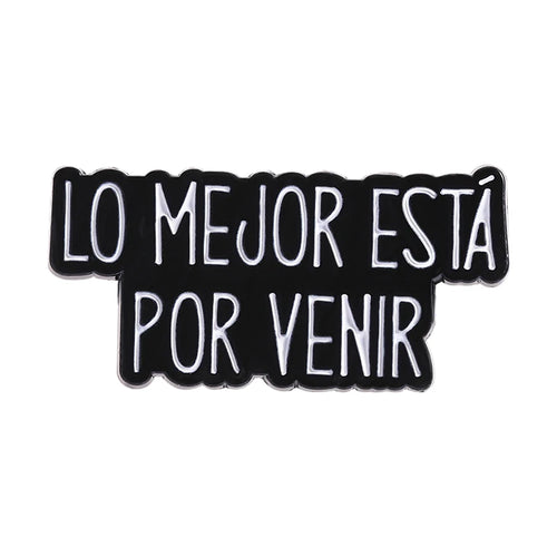 Funny Spanish Quote Enamel Pins Te Calmas O Te Calmas Despues No Digas