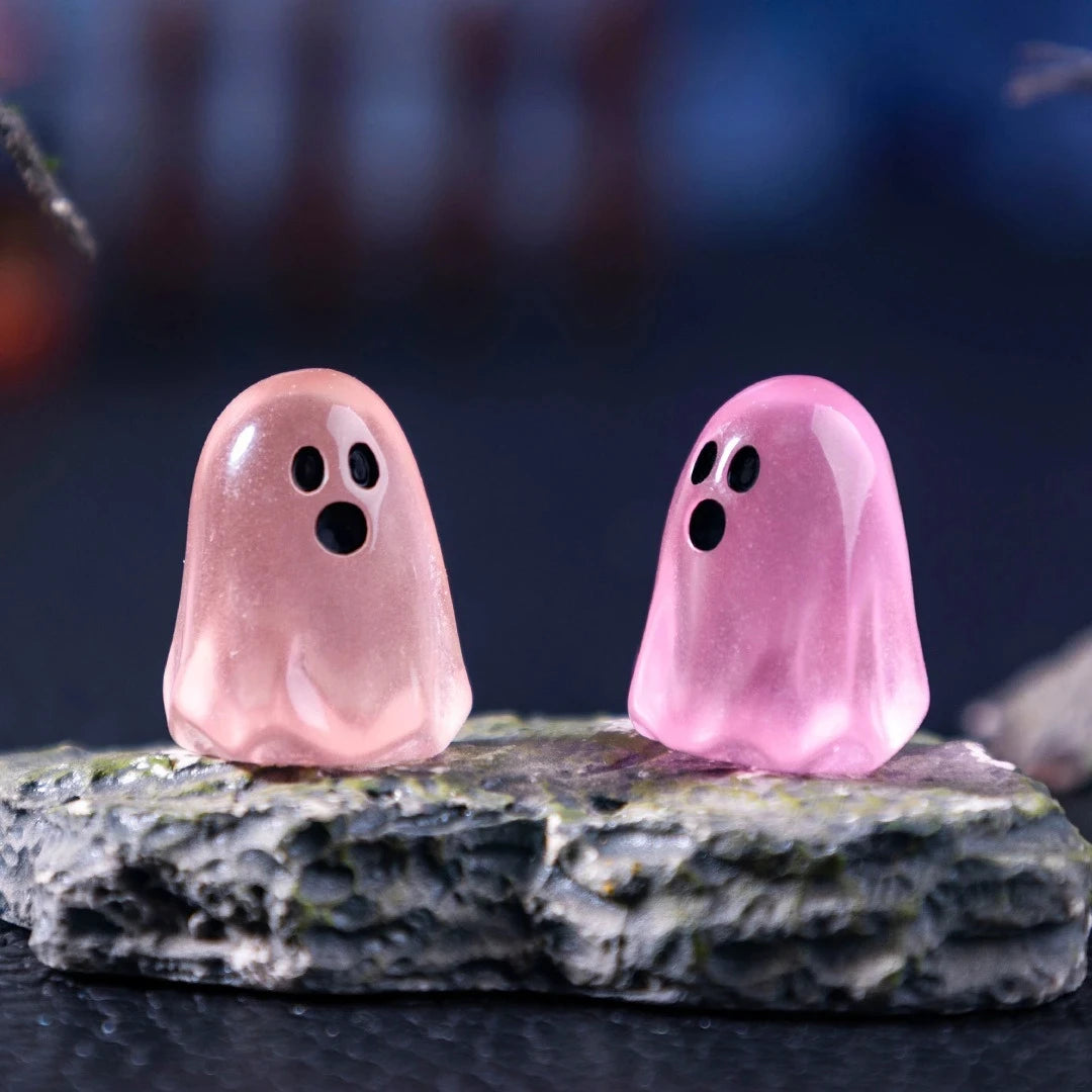10/20/50pcs Luminous Ghost Figures Glowing At Night Action Figure Mini