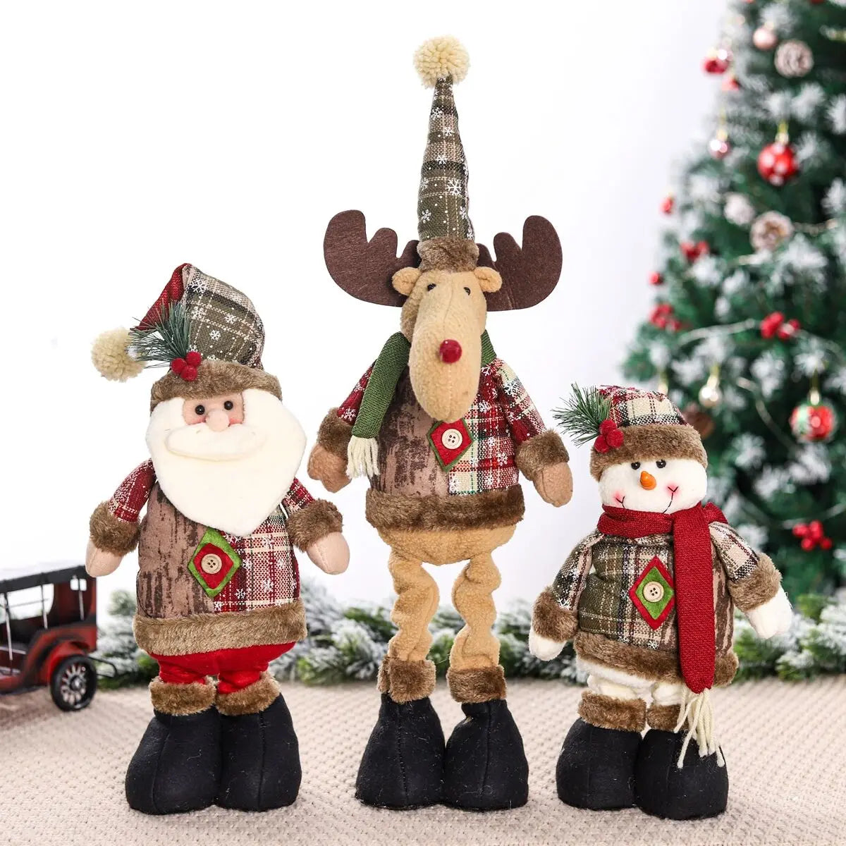 Telescopic Christmas Doll Merry Christmas Decorations For Home 2023