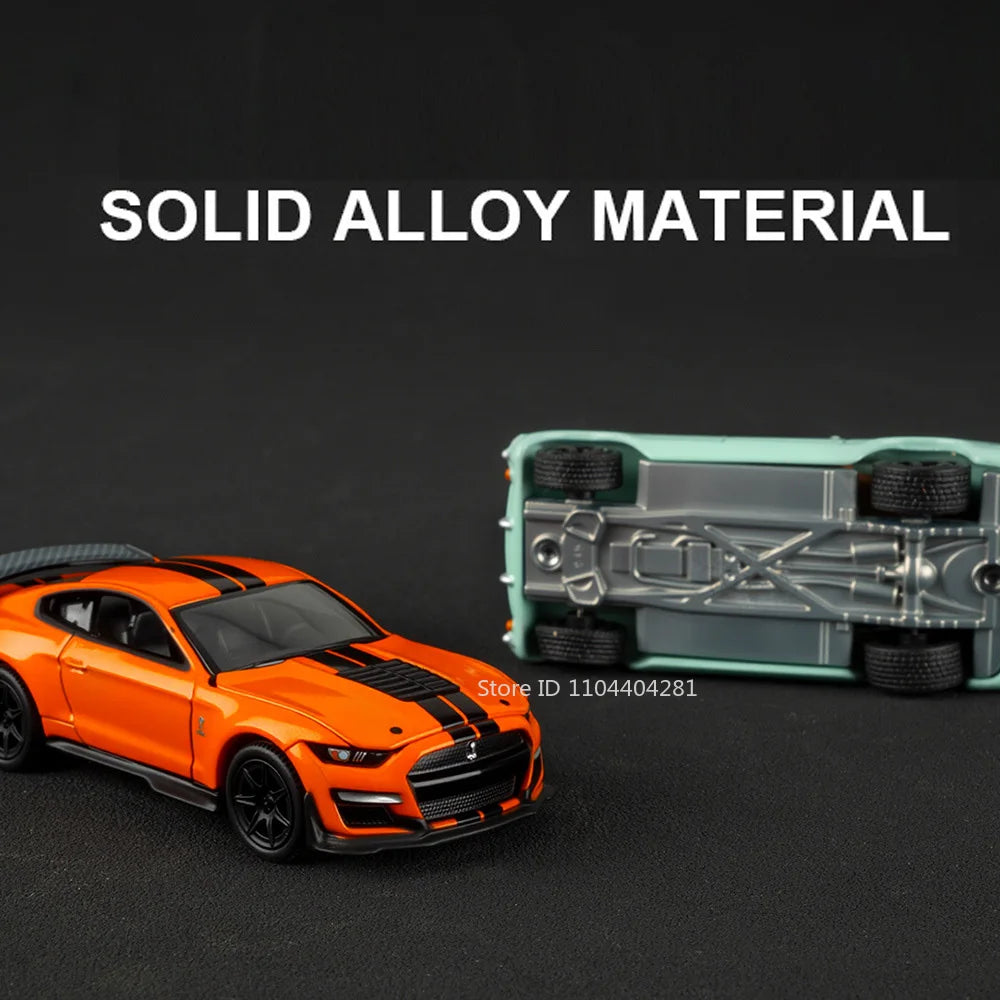 1:64 Scale JDM Corvette GT500 Firebird Daytona Stardust Alloy Diecast