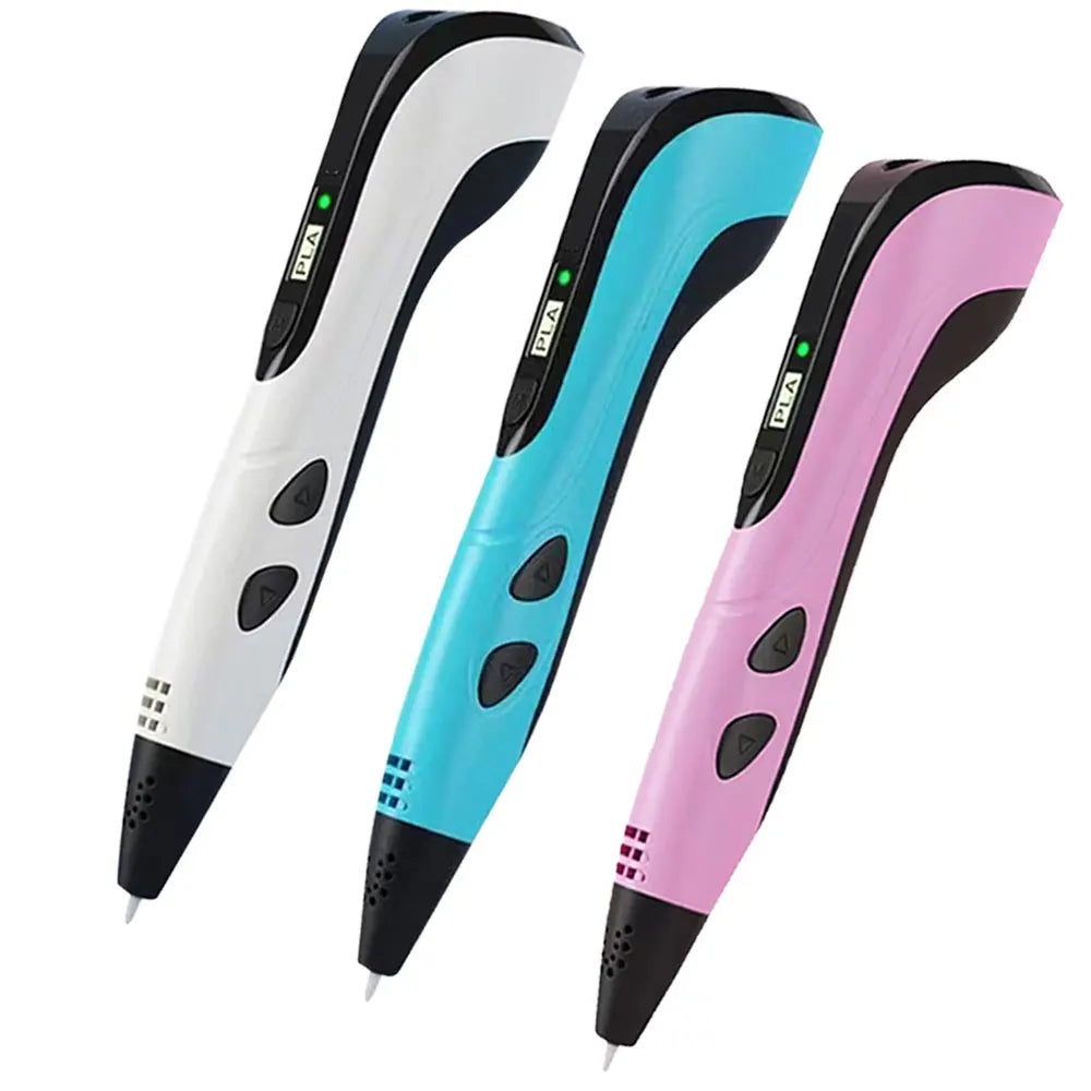New Children's 3D Pen 3D Printing Pen with LCD Screen 200M PLA and