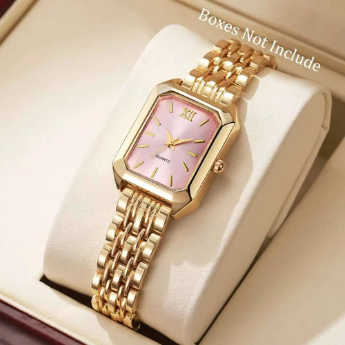 Fashion Rectangle Women Quartz Watch Luxury Analog Wristwatches Reloj