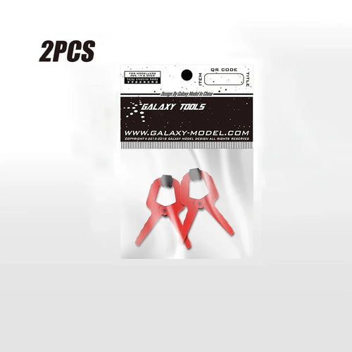 2pcs Seamless Auxiliary Clamps With Silicone Anti-Slip Pad Model Tools