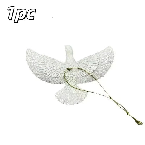 1-6pcs Style Friendship Doves Peace Doves Resin Christmas Ornament