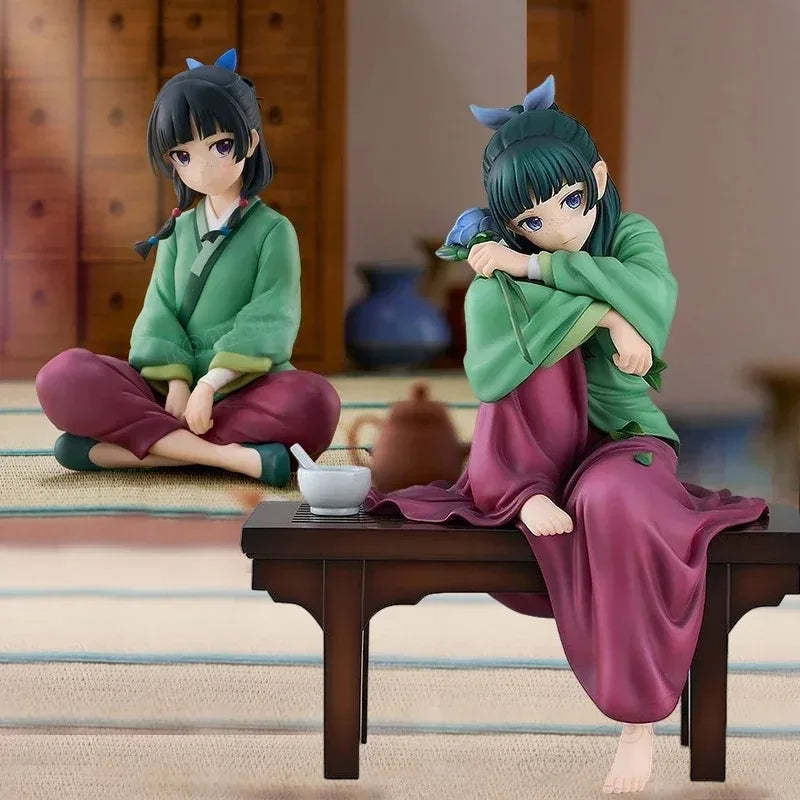 /The Apothecary Diaries Anime Figures PVC Model MaoMao & Table Cute