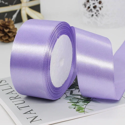 25yards/Roll 40mm Satin Ribbons Crafts Bow DIY Gift Wrap Wine Red