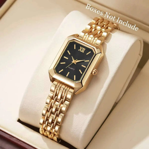 Fashion Rectangle Women Quartz Watch Luxury Analog Wristwatches Reloj