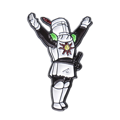 Cartoon Game Enamel Pins Red Heart Mercy Undertale Game Action Fight
