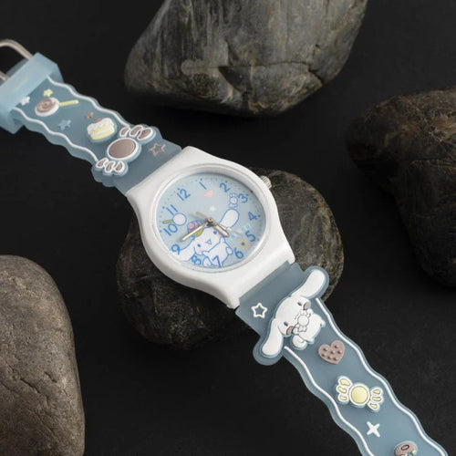 Sanrio 3D Pattern Children's Watch Cinnamoro Hello Kitty Waterproof