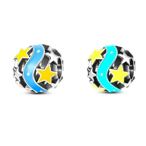 2024 New 925 Sterling Silver Luminous Charm Beads for 3mm Original
