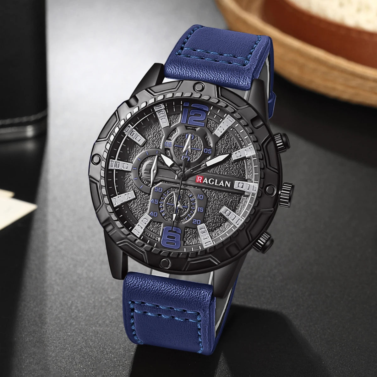 Top Brand Watch For Men Fashion Watches Leather Strap Clock Man