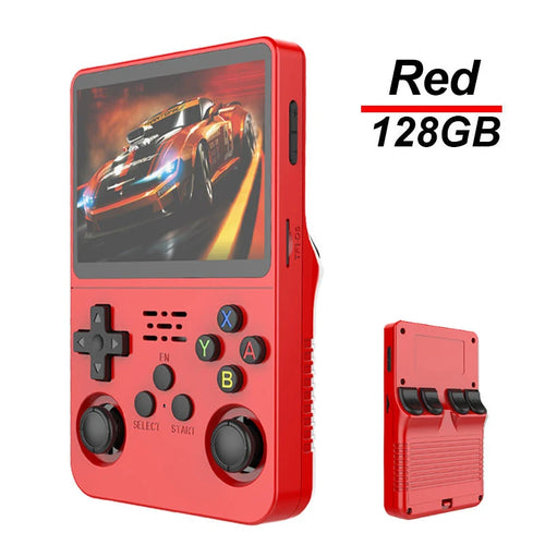 R36S Retro Handheld Video Game Console ARKOS System 3.5 Inch IPS