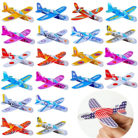 20-100 Pcs/Bag Gliders Planes Foam Assemble Airplane Toys Kids