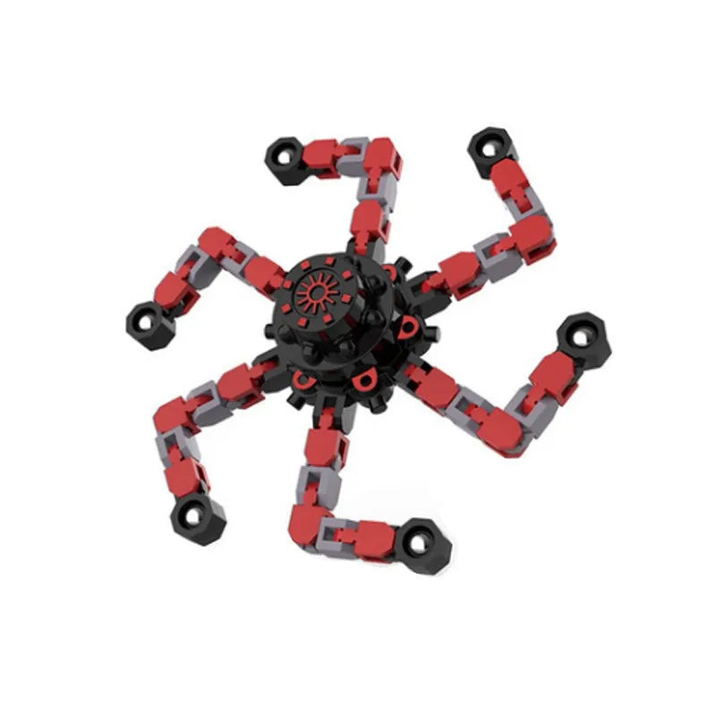 Kids Deformed Fidget Spinner Chain Toys For Children Resistance Hand