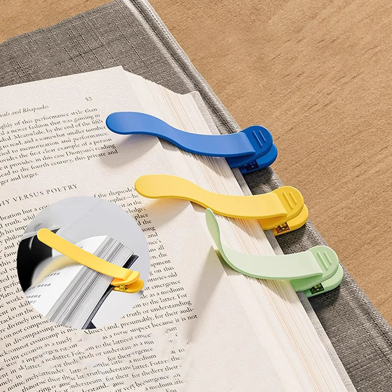 1/3/6pcs Smart Bookmark Silicone Book Mark Book Spare Parts