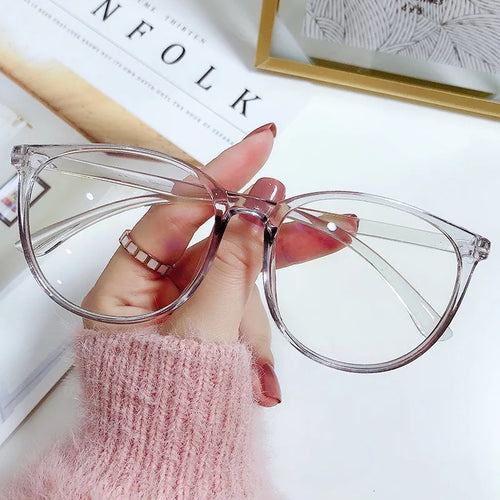 1PC  simple anti-blue light glasses ladies sunglasses ultra light