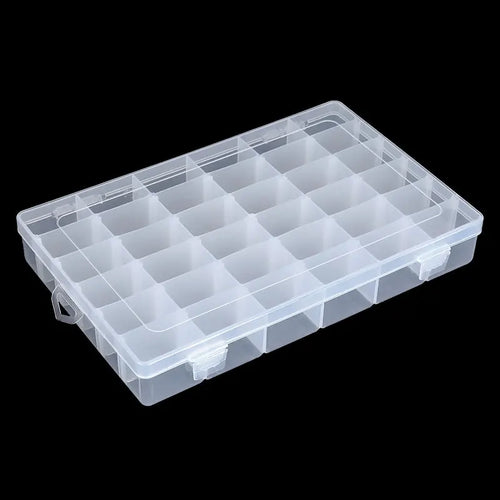 36 Grids Plastic Organizer Box Storage Container Jewelry Box with