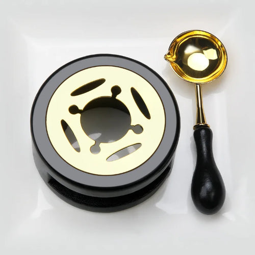 2/3pcs Wax Seal Set Wood Wax Melting Lacquer Furnace With