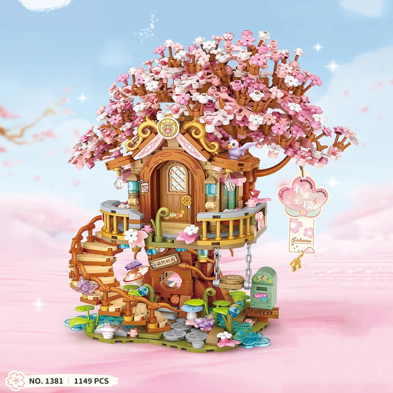 Street View Series Building blocks Izakaya Shaved Ice Shop Takoyaki