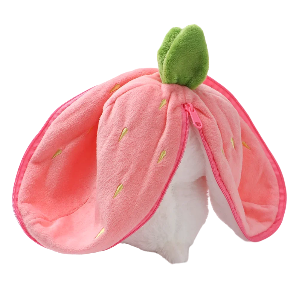 Fruit Rabbit Plush Pillow Toy - Cute Fruit-Shaped Stuffed Doll, 7.2