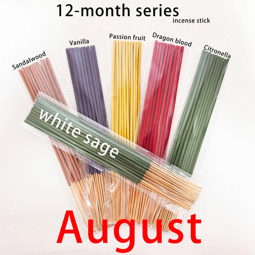 6 Sets of Approximately 126 High-Quality Incense Sticks - Including