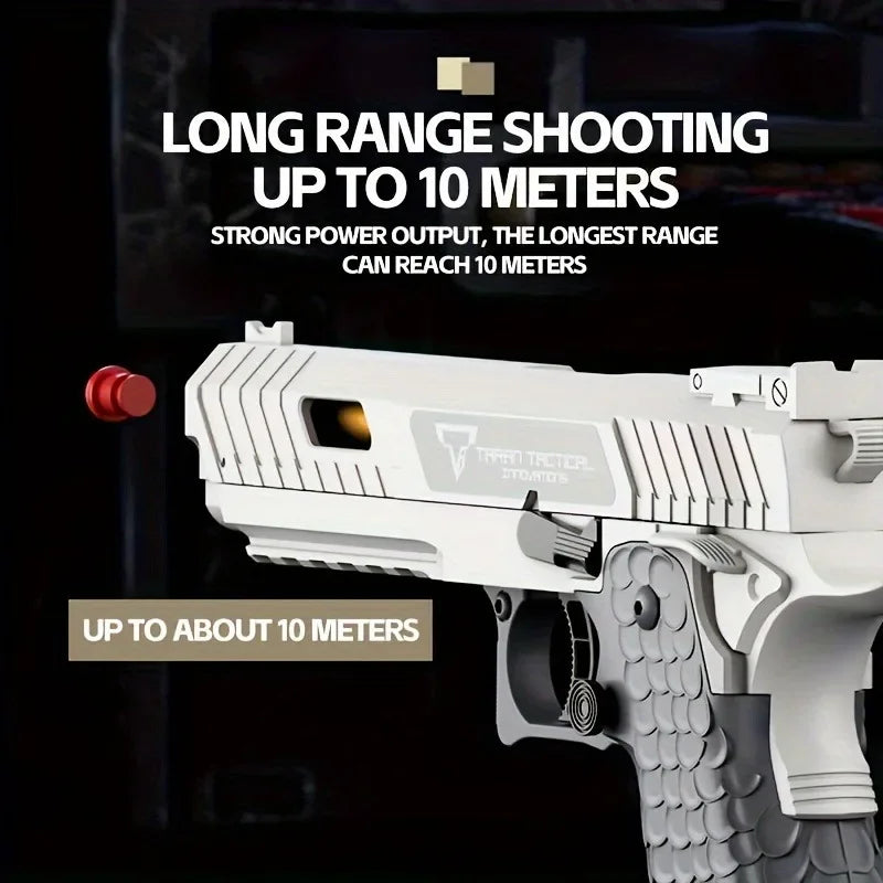 Csnoobs 2011 Continuous Shooting Toy Gun Throwing Shell Pistol Radish