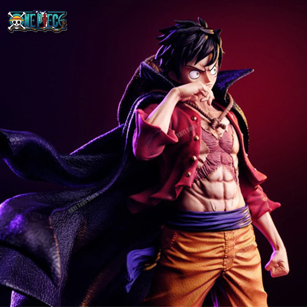 17Cm One Piece Anime Figures Monkey D Luffy Sun God Nika Action
