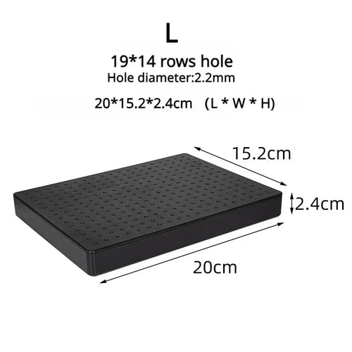 Model Painting Stand Base with 10pcs Metal Flexible Alligator Clips