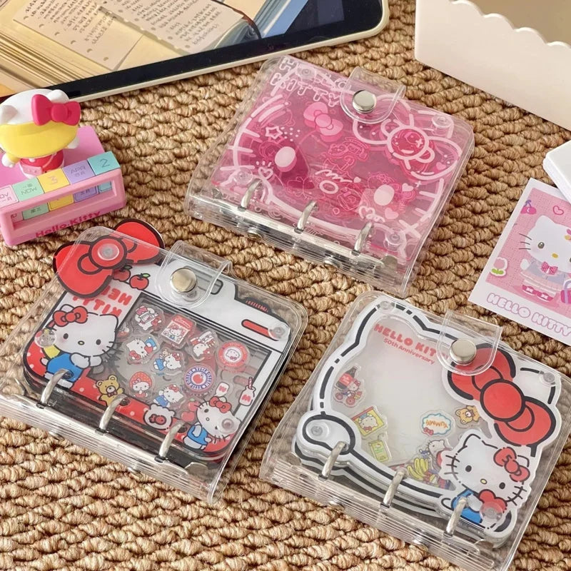 New Cute Kitten Folding Clip For 3-Inch Celebrity Card Album Diy