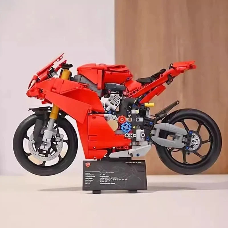 2025 MOC Technical 42202 Ducatis Panigales V4 S Motorcycle Building