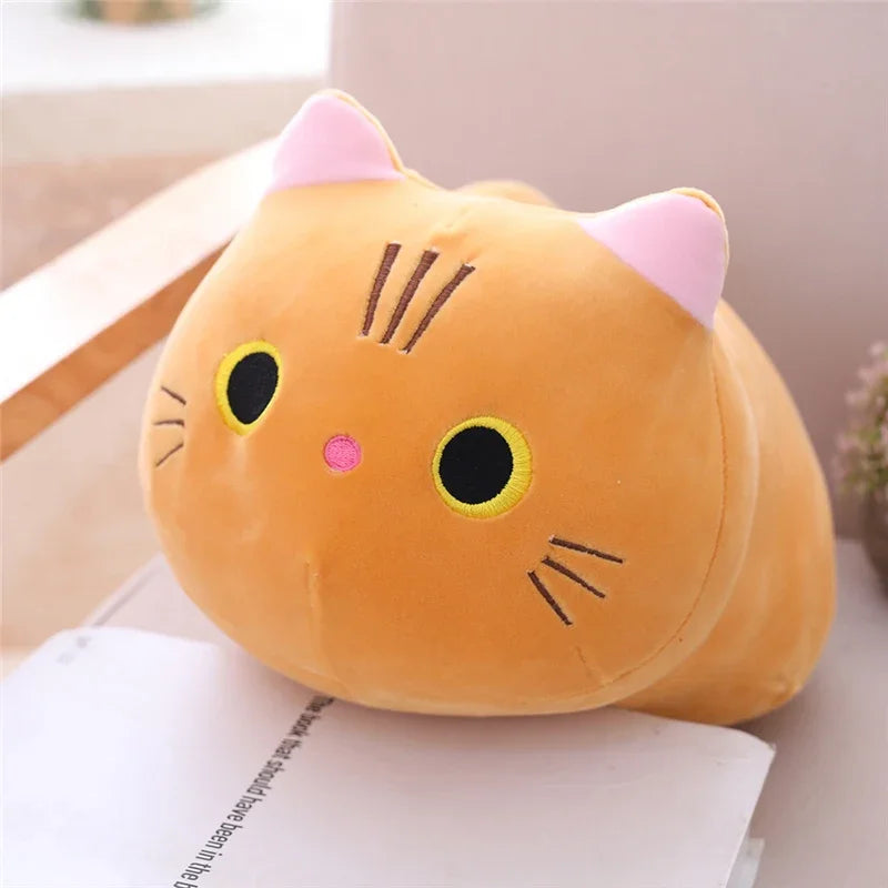 20cm Cute Soft Cat Plush Pillow Sofa Cushion Kawaii Plush Toy Stuffed
