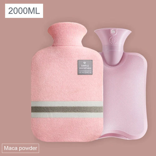 1000/2000Ml Hot Water Bottles Bag Water-filling Hot-water Bag for